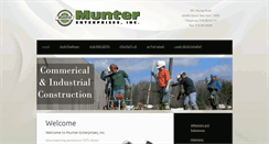 Desktop Screenshot of munterenterprises.com
